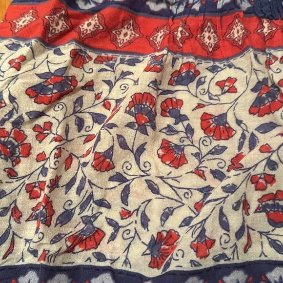 Blouse & shorts maternity Motherhood boho top jeans denim Bohemian old navy M 10 - Picture 5 of 17